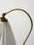 Metal Scandinavian Curved Neck Brass Floor Lamp, 1950s For Sale - Image 7 of 10