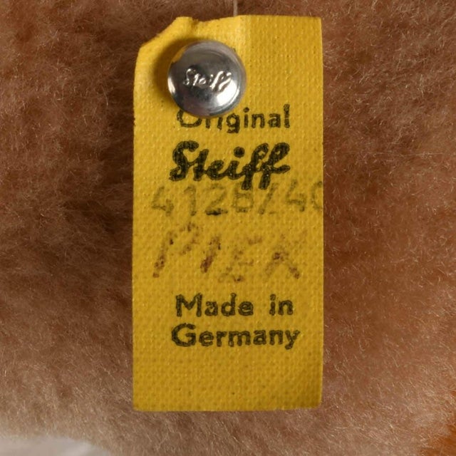 Brown Mid-Century Steiff Studio Size Pekinese Store Display Model, Made in Germany For Sale - Image 8 of 8