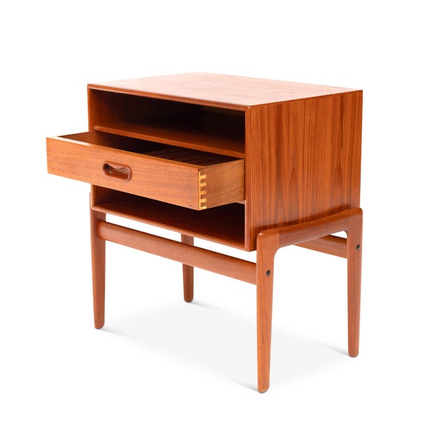 Vintage 1960s Arne Vodder Teak Side Tables for Vamo Sonderborg - Pair For Sale - Image 10 of 18