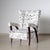 Paolo Buffa Pair of Italian Armchairs, attributed to Paolo Buffa, Mid-20th Century For Sale - Image 4 of 5