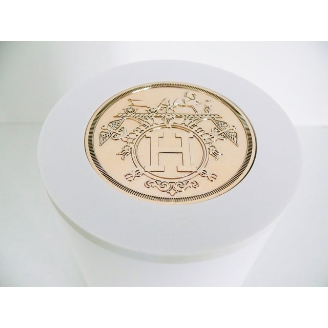 Hermes Paris Scarf Box For Sale - Image 10 of 10