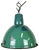 Industrial Green Enamel Factory Lamp, 1960s For Sale
