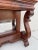 Early 20th Century Antique Berkey & Gay Empire Revival Mahogany Petticoat Table For Sale - Image 5 of 11