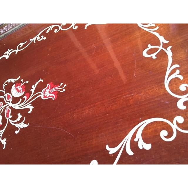 Mid 20th Century Italian or Hollywood Regency Style Bar Cart For Sale - Image 9 of 14