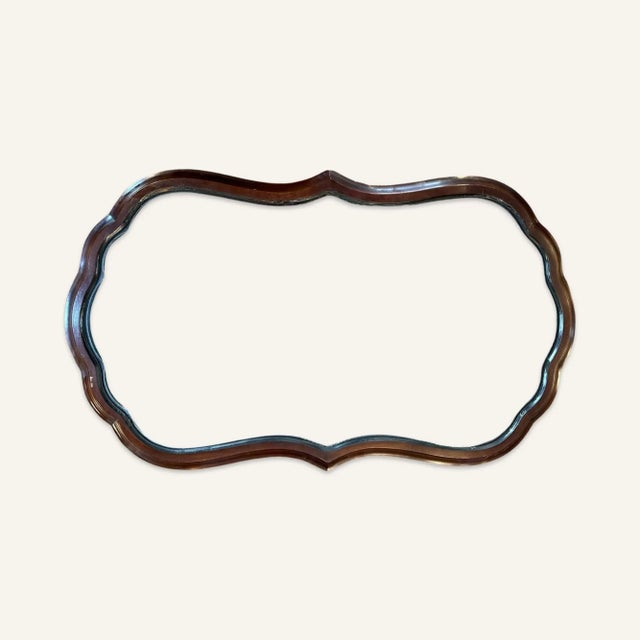 Kittinger 1960s Kittinger Removable Glass Top Mahogany Coffee Table For Sale - Image 4 of 8