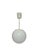 Metal Vintage Communist Pendant Lamp, Poland, 1970s For Sale - Image 7 of 7