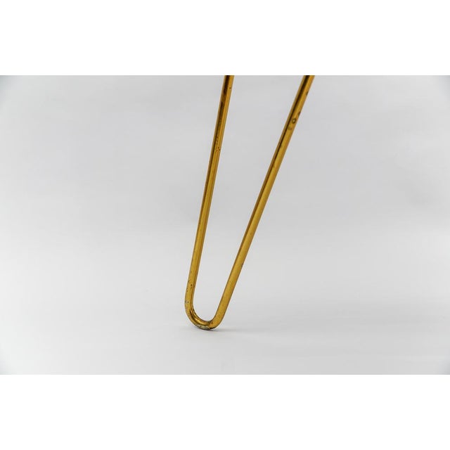 Colorful Mosaic and Brass Coffee Table, Italy, 1950s For Sale - Image 13 of 18