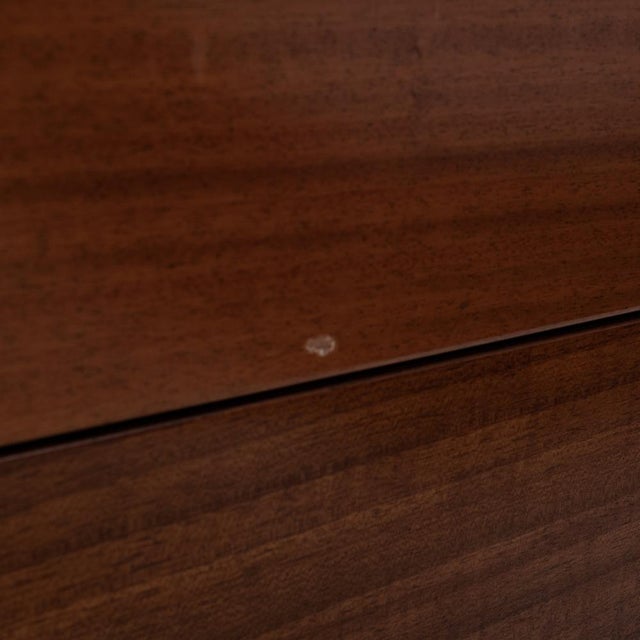 Walnut Veneered Chest, 1960s For Sale - Image 9 of 15