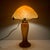Mushroom lamp in speckled orange glass, Massive, Belgium 1970 Dimensions: Height: 42 cm Diameter: 26 cm Bulb not included...