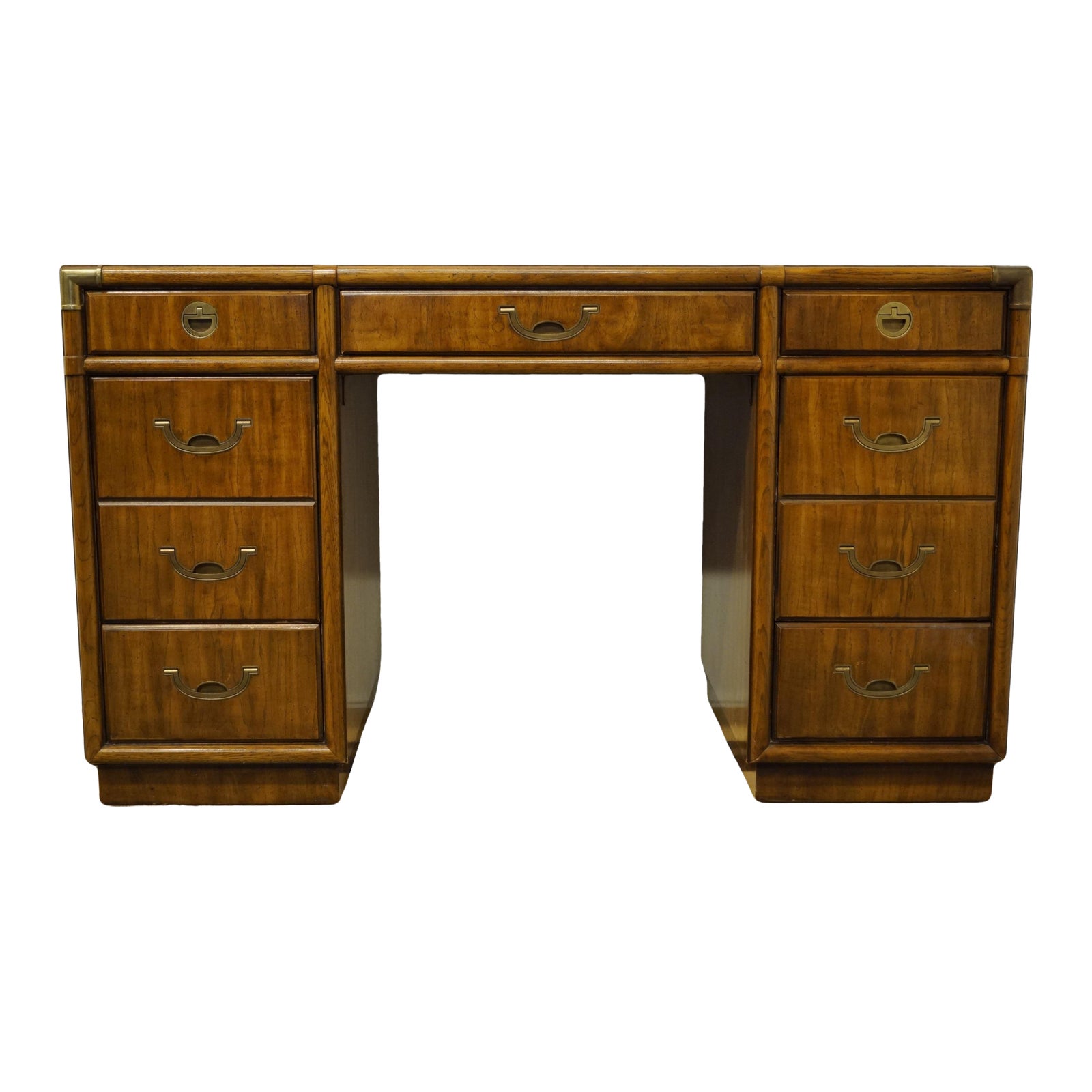Campaign Drexel Heritage Accolade II Collection 51" Partner Desk Chairish