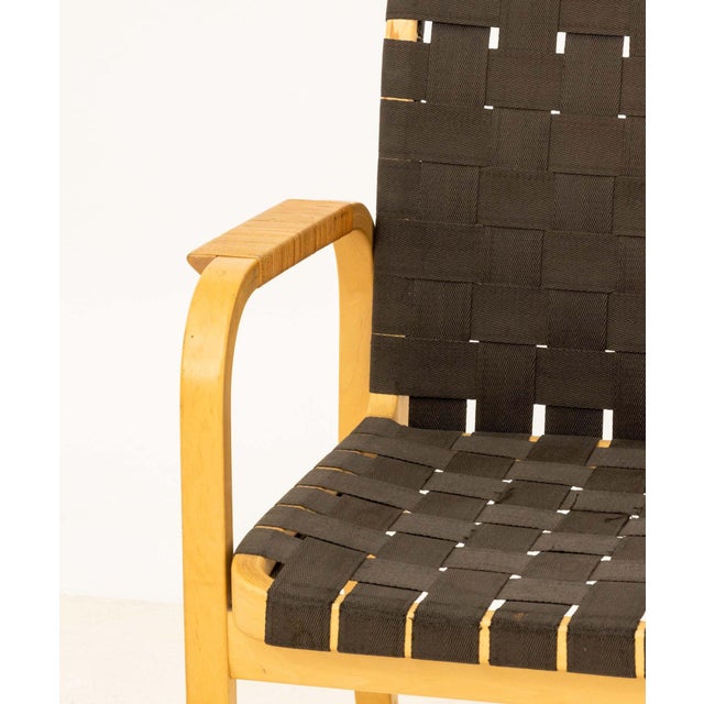 Mid-Century Modern Alvar Aalto Model 45 Bentwood Armchair For Sale - Image 3 of 8