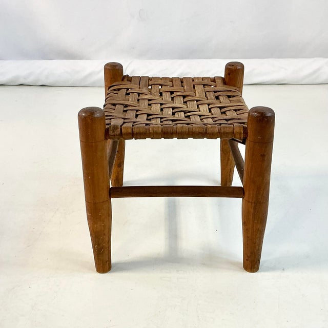 1930s Vintage French Country Rustic European Split Flat Rattan Reed ...