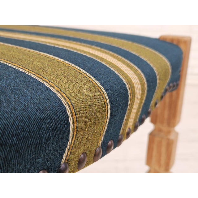 Danish Dining Chairs in Furniture Wool, 1970s, Set of 6 For Sale - Image 15 of 18