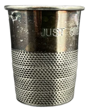 Thimble-Shaped Shot Glass in 800 Silver