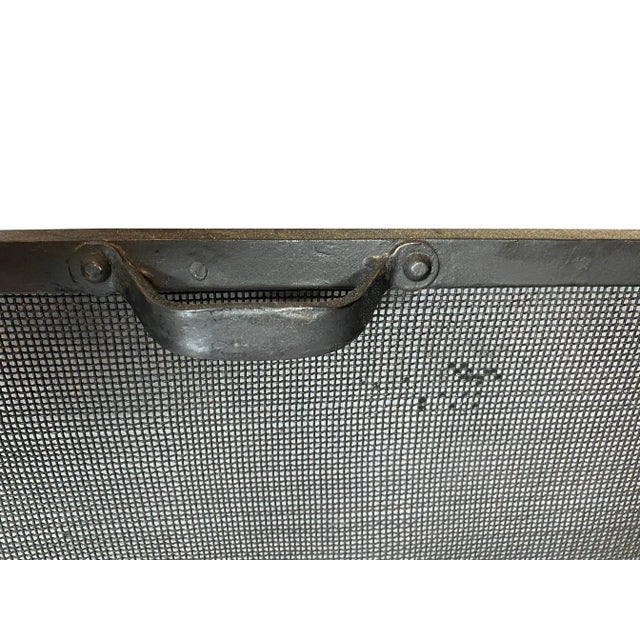 Wrought Iron Fire Screen For Sale In Boston - Image 6 of 9