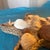 Coastal Starfish Woven Basket Filled With Seashells For Sale - Image 3 of 12