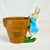 Vintage Boho Chic English Traditional Whimsical Peter Rabbit Planter - Easter For Sale - Image 11 of 17