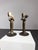 Art Nouveau Candleholders in Zinc, 1890s, Set of 2 For Sale - Image 3 of 8