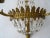 Mid 19th Century French Crystal Rare Oval Prisms Bronze Empire Sconces, Circa 1850 For Sale - Image 5 of 10