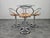 Mid-Century Modern Dining Chairs with Table, Italy, 1970s, Set of 5 For Sale - Image 4 of 18