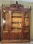 Early 20th Century English Gothic Style Walnut Bookcase For Sale - Image 9 of 13