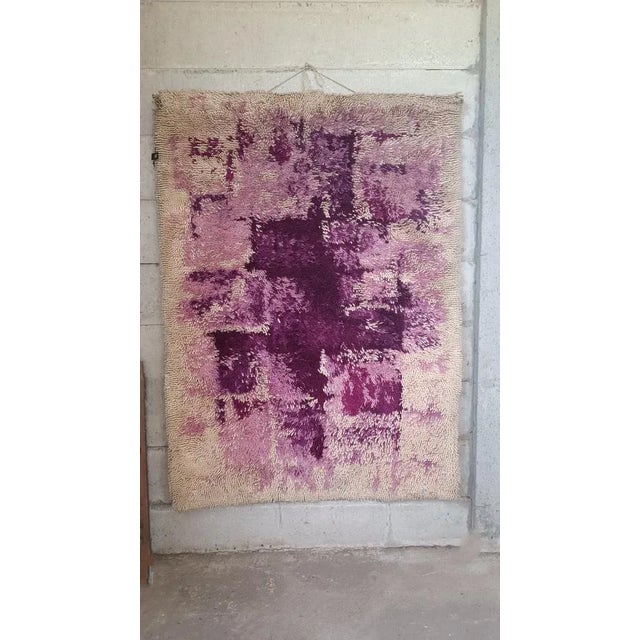 Cream KVP Moordrecht Wallrug, 1960s For Sale - Image 8 of 8