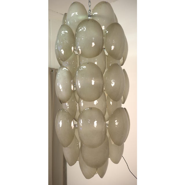 Vintage Murano Glass Pendant Light, 1980, in Flawless conditions. Designed 1980 to 1989 Up to 250V (Europe/UK...