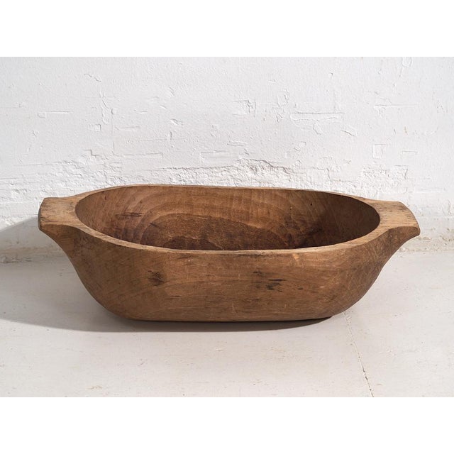 Antique Carved Wooden Bow For Sale - Image 4 of 8