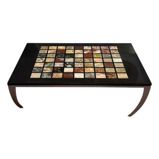 19th Century Neo Classical Grand Tour Specimen Table Top New Steel Artisan Base For Sale