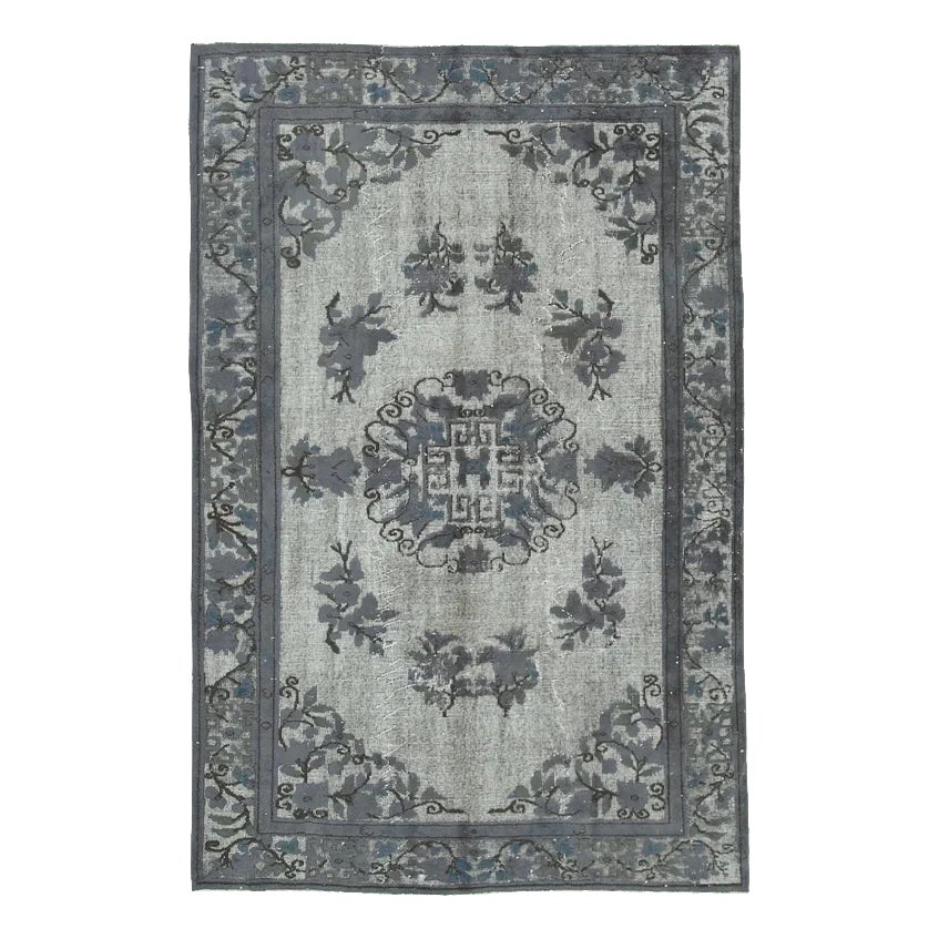 Turkish Hand Carved Rug | Chairish