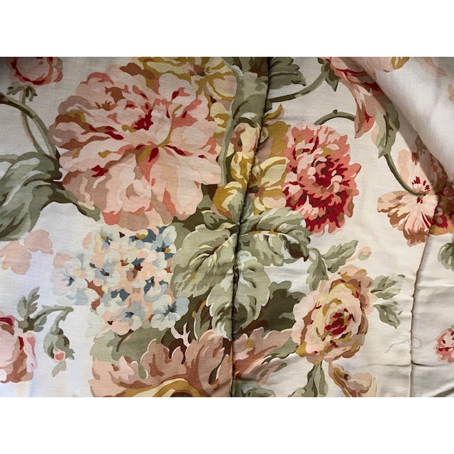 Early 21st Century Ralph Lauren King Bedding Set - Comforter, Four (4) Pillowcases & Bedskirt For Sale - Image 5 of 12