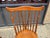 Brown Set of 4 Vintage Windsor Style Spindle Back Dining Chairs For Sale - Image 8 of 15