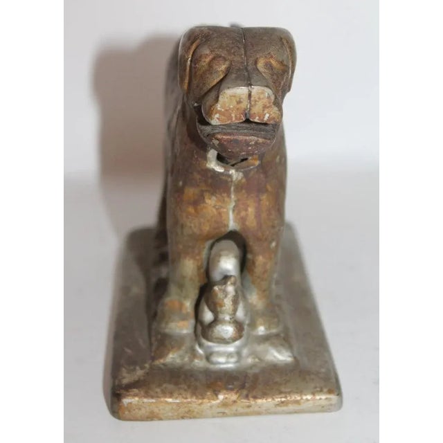 Early 20th Century Cast Iron Dog Nut Cracker For Sale - Image 4 of 8
