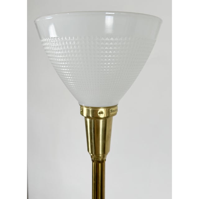 Vintage Stiffel Wood Orb Table Lamp For Sale In Kansas City - Image 6 of 8