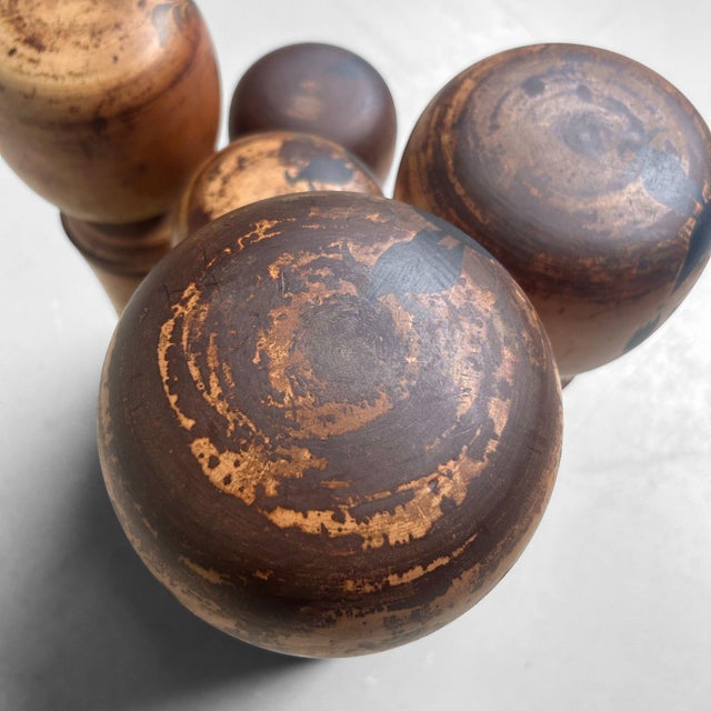 Naruko Style Kokeshi Dolls by Sakurai Shōji, 1960s, Set of 5 For Sale - Image 18 of 18