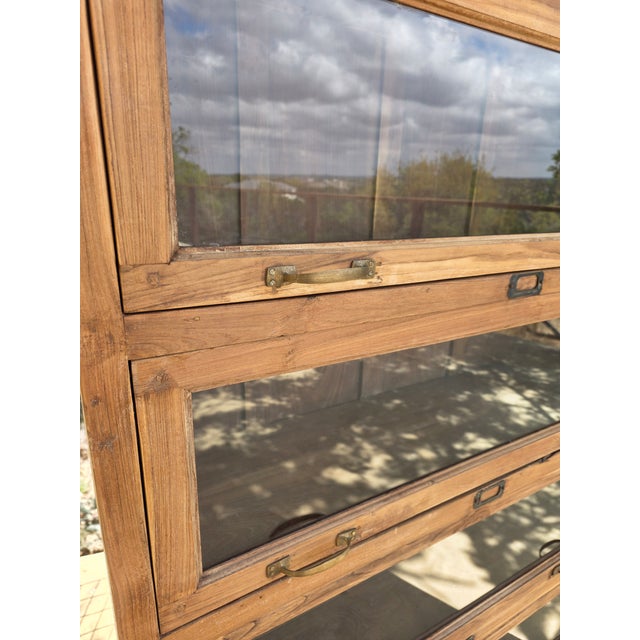 Mercantile Collector Display Case Bookcase For Sale - Image 9 of 12