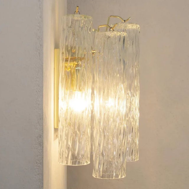 Mid-Century Modern Wall Light with Murano Glass, 1990s For Sale - Image 3 of 11