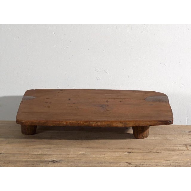 Wood Vintage Rustic Style Table, 1920 For Sale - Image 7 of 13