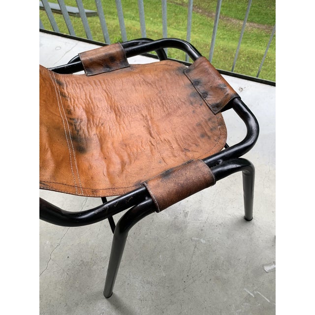 Animal Skin Chairs by Charlotte Perriand for Les Arcs, 1970s, Set of 2 For Sale - Image 7 of 18