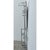 French Art Deco Aluminum Hall Tree with Mirror For Sale - Image 14 of 15