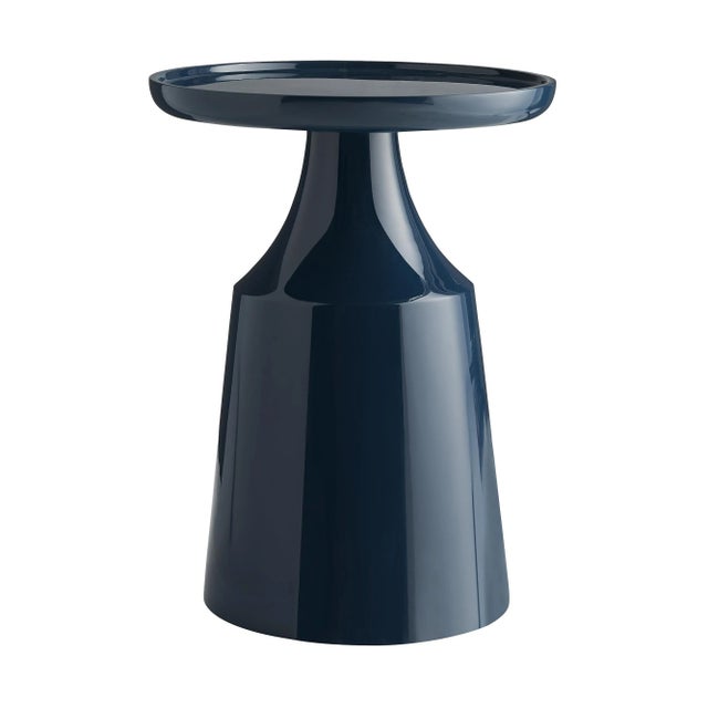 Arteriors Turin Side Table, Blue For Sale - Image 12 of 12