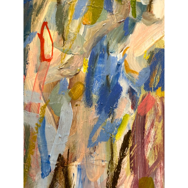 Framed Abstract Acrylic Painting For Sale - Image 4 of 5