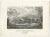 Antique print titled 'Ansicht des Dorfes Kuauï'. Im Dory Hafen. Old print with a scene of a village and harbour in New...