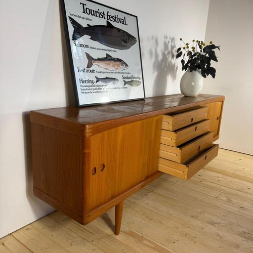 Vintage Danish Teak Sideboard by H.W. Klein for Bramin, 1960s For Sale - Image 11 of 16