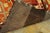 Textile 1890s Antique Red Rust Geometric Julkhir Uzbekistan Knotted Wide Gallery Rug For Sale - Image 7 of 8