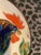 Vintage Portuguese Low Relief Pottery Rooster Plates For Sale In Savannah - Image 6 of 12