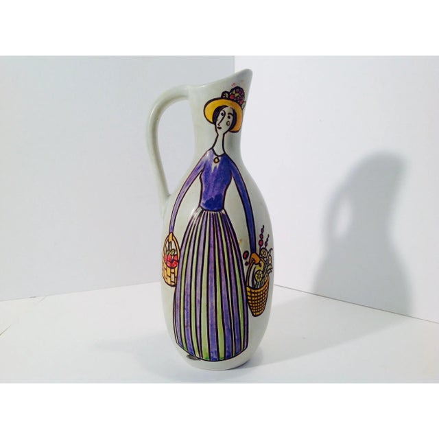 Carl Harry Stalhane Mid Century Modern Rorstrand Carl Harry Stalhane Ceramic Vase For Sale - Image 4 of 9