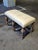 Italian Venetian Style Polychrome and Gilt Hand Carved Wood Bench For Sale - Image 3 of 10