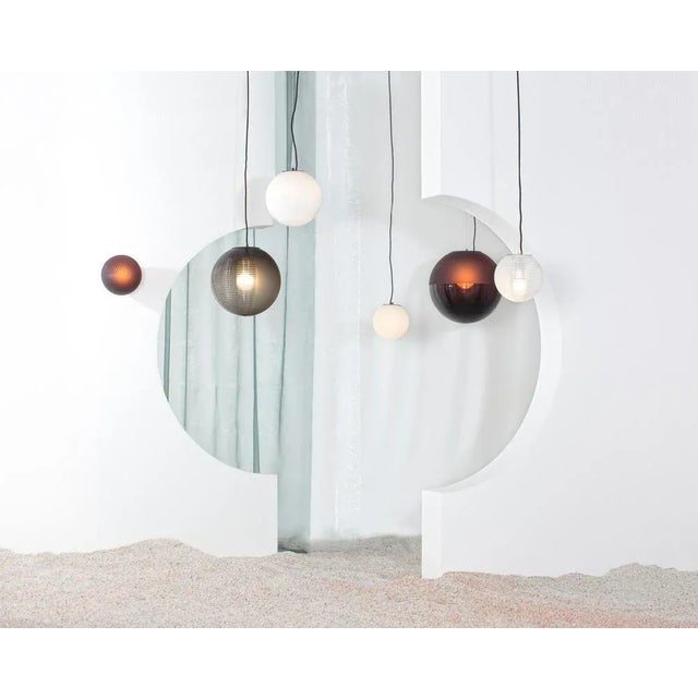 Stellar Big Transparent Acetato Transparent Pendant by Pulpo For Sale - Image 10 of 13