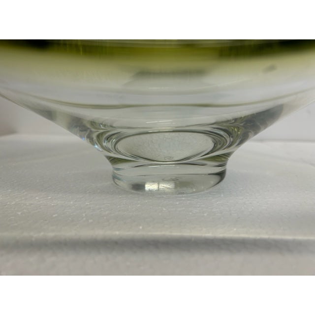 Mid Century Chalet Canada Glass Centerpiece For Sale In New York - Image 6 of 9